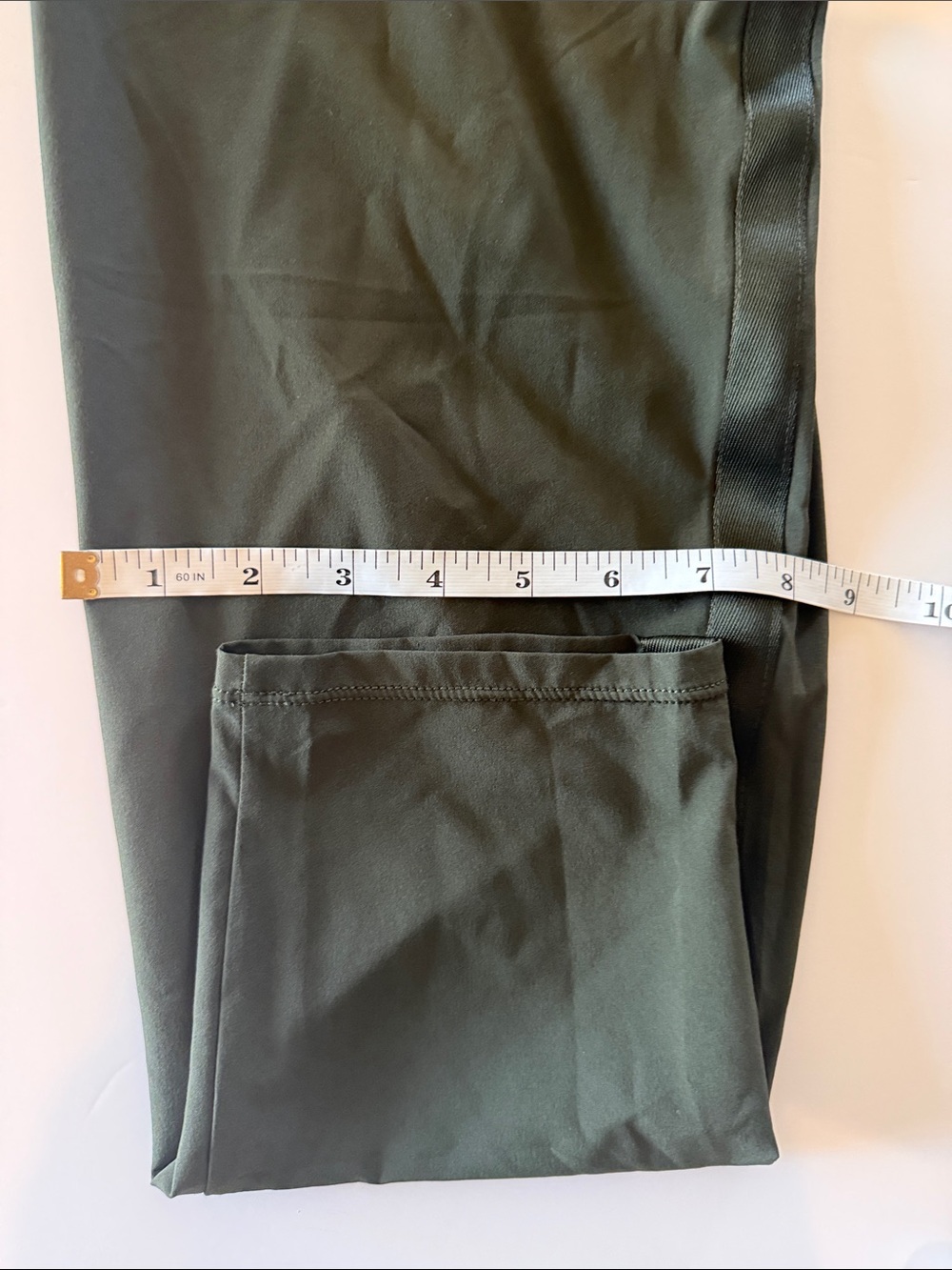Athleta Nolita Mountain Olive Stretch High Rise Pull On Pants Size 2 - Picture 13 of 16
